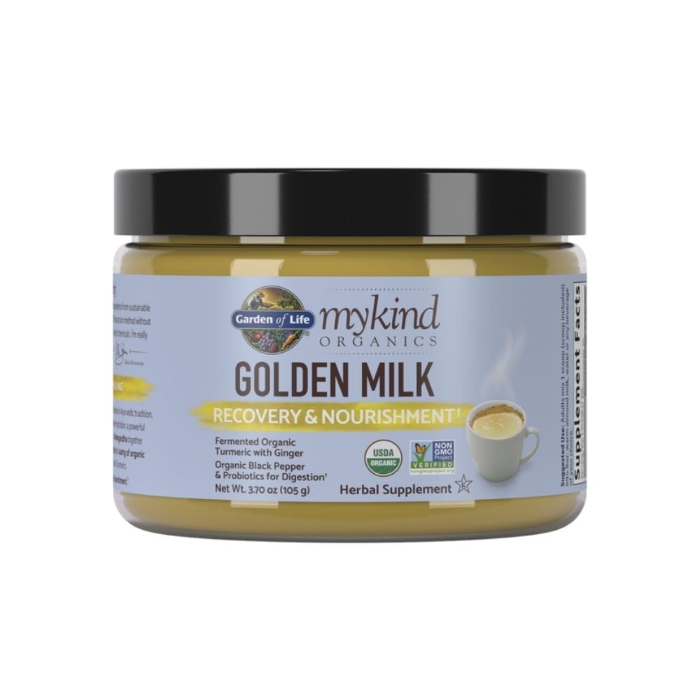 Garden of Life Mykind Organics Herbal Golden Milk Recovery & Nourishment 